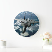 Fighter Jet Grote Klok (Huis)