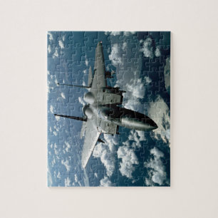 Fighter Jet Legpuzzel