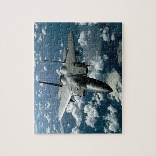 Fighter Jet Legpuzzel (Verticaal)