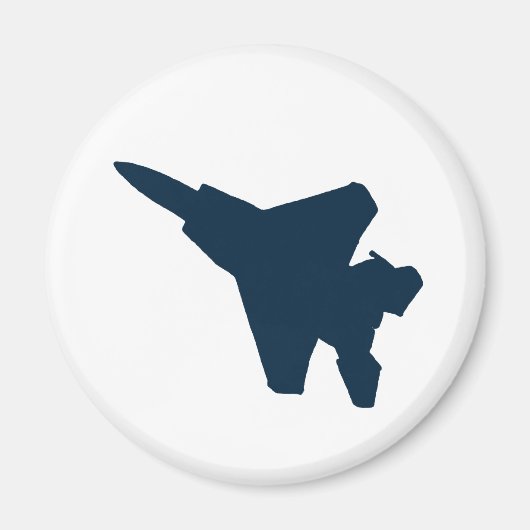 Fighter Jet Magnet Magneet (Voorkant)