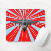 Fighter Jet Muismat (Met muis)