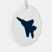 Fighter Jet Ornament (Rechts)