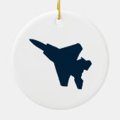 Fighter Jet Ornament (Achterkant)