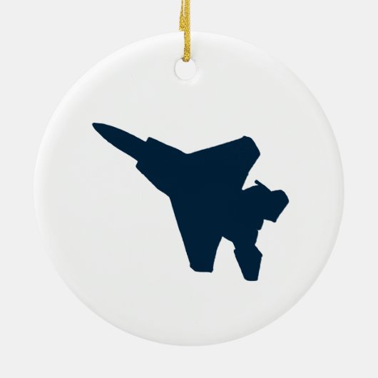 Fighter Jet Ornament (Achterkant)