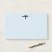 Fighter Jet Post-it® Notes (Op bureau)
