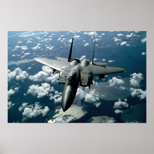 Fighter Jet Poster (Voorkant)