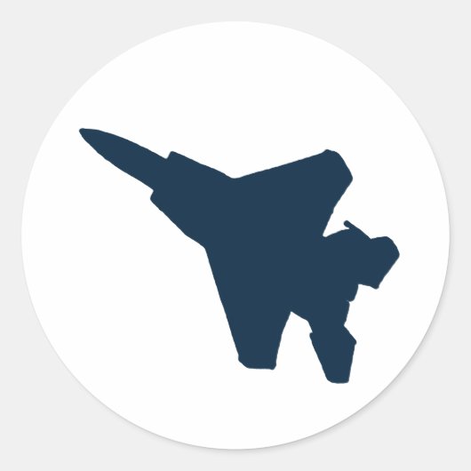 Fighter Jet Stickers (Voorkant)