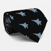 Fighter Jet Stropdas (Opgerold)