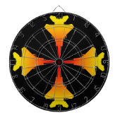 Fighter Jets Metal Cage Black Dartboard Dartbord (Voorkant)