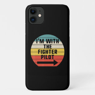 Fighter Pilot Halloween Matching Couple Gift iPhone 11 Hoesje