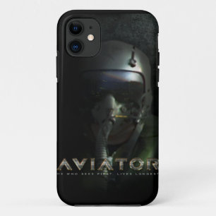 Fighter Pilot Hud Helmet iPhone 11 Hoesje