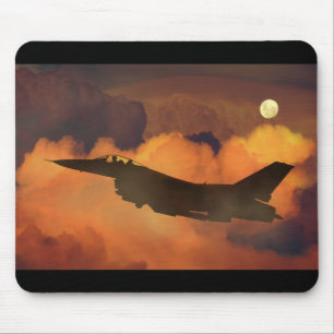 Fighter plane muismat