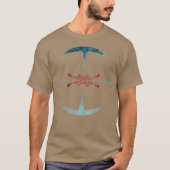 Fighter Target Grappig T-shirt (Voorkant)