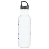 Fightin Chick Rectal Cancer Waterfles (Achterkant)