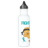 Fightin' Mad Chick Ovarian Cancer Waterfles (Links)