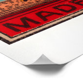 Fighting Roosters - Matchbox Print - Sweden Wall (Hoek)