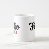 Figlio Italian Flag Mug - Italian Son Gift (Centre)