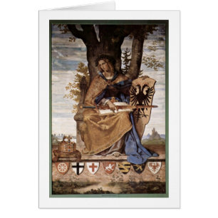 Figure Allégorique De L'Allemagne Par Veit Philipp