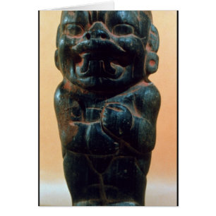 Figure avec la tête d'un Jaguar