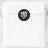Figure Mystique Avec Autocollant Double Forme (Sac)