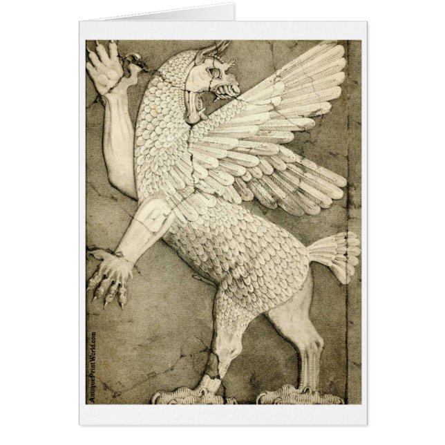 Figure mythologique ailée (Devant)