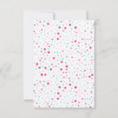 Figure Patinage 14e invitation de fête d'anniversa (Dos)