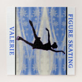 Figure Patinage Snowflake Puzzle (Horizontal)