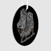 Figure Patinage Word Art Patinage sur glace (devant)