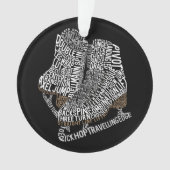 Figure Patinage Word Art Patinage sur glace (devant)