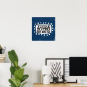 Figure Skaters Ont Plus Amusants Poster Wall Art (Bureau à domicile)