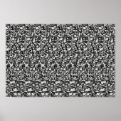 Figure unique : impression 3D masquée (Devant)