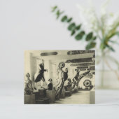 Figurehead, Hallands Museum, Halmstad, Noorwegen Briefkaart (Staand voorkant)