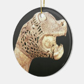 Figurehead of a Viking Longship, gevonden in Osebe Keramisch Ornament (Links)