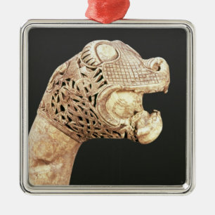 Figurehead of a Viking Longship, gevonden in Osebe Metalen Ornament