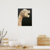 Figurehead of a Viking Longship, gevonden in Osebe Poster (Keuken)