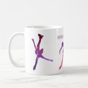Figurine Mug - Rose et Violet étoile femme