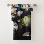 figurines de chats à Beckoning (En situation)