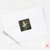 Figuur Fantasy Vierkante Sticker (Envelop)
