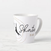 Figuur het schaatsen mok "wanneer in twijfel het u (Rechterhoek)