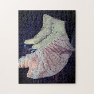 Figuur Schaatsen en Baby Deken Ontspannende Zelfzo Legpuzzel