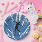 Figuur Schaatsen Partij Papier Bord w / Naam (Feest)