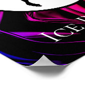 Figuur Schatting "Ice Princess", gepersonaliseerd Poster (Hoek)