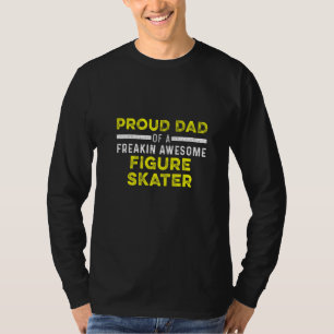 Figuur Skater Ice Skating Schaats Team 1 T-shirt