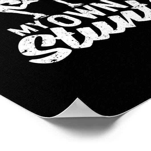 Figuur Skute Funny Ice Skater Poster (Hoek)