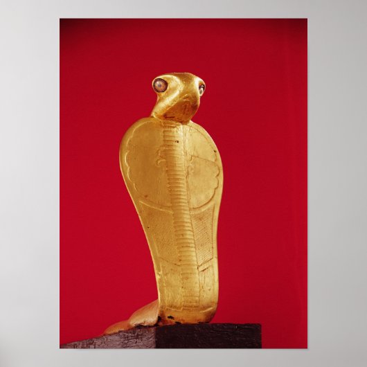 Figuur van de cobra Netjer-Ankh Poster (Voorkant)