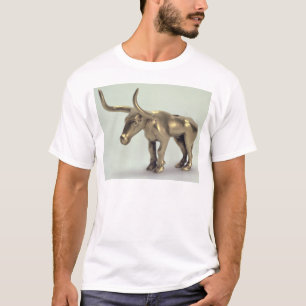 Figuur van een stier t-shirt