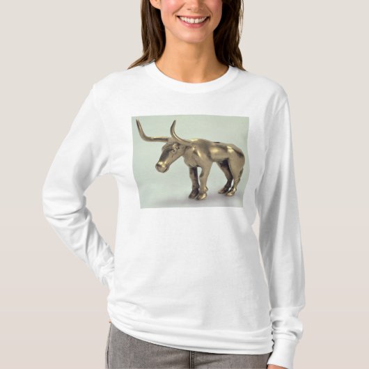 Figuur van een stier t-shirt (Voorkant)