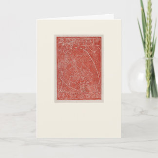 Figuur vinden van stilte kaart