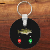 Fih Calling Decline Accept Funny Phone Call Misspe Sleutelhanger (Voorkant)