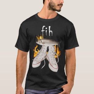 Fih Grappige Vis Meme T-shirt